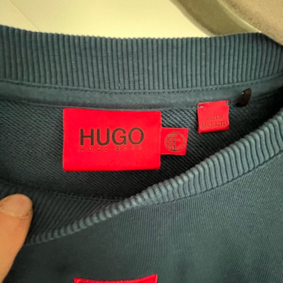 HUGO by Hugo Boss
Square Logo Jersey Sweatshirt
Men’s Small
Indigo Blue - Picture 3 of 5